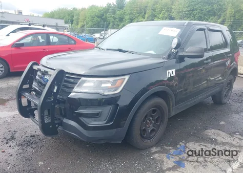 2017 Ford Police Interceptor from USA, damaged, VIN 1FM5K8ARXHGD57454